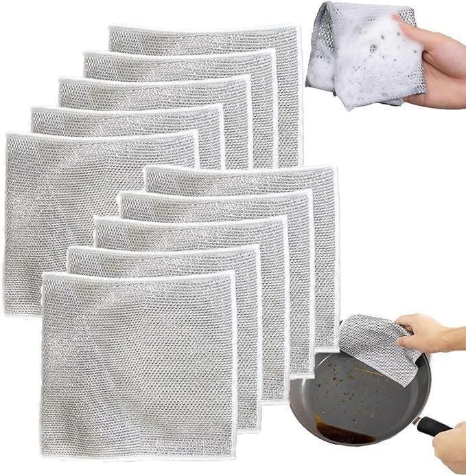 Multipurpose Dishwashing Rags (Pack of 10)