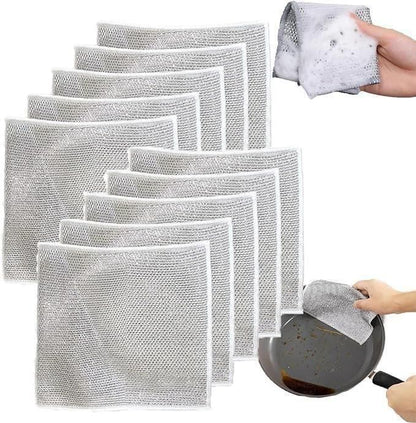 Multipurpose Dishwashing Rags (Pack of 10)