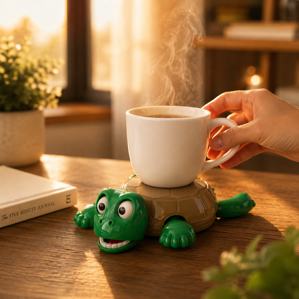 Shellmate™ Turtle Coffee Coaster