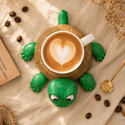 Shellmate™ Turtle Coffee Coaster