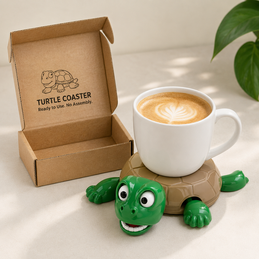 Shellmate™ Turtle Coffee Coaster