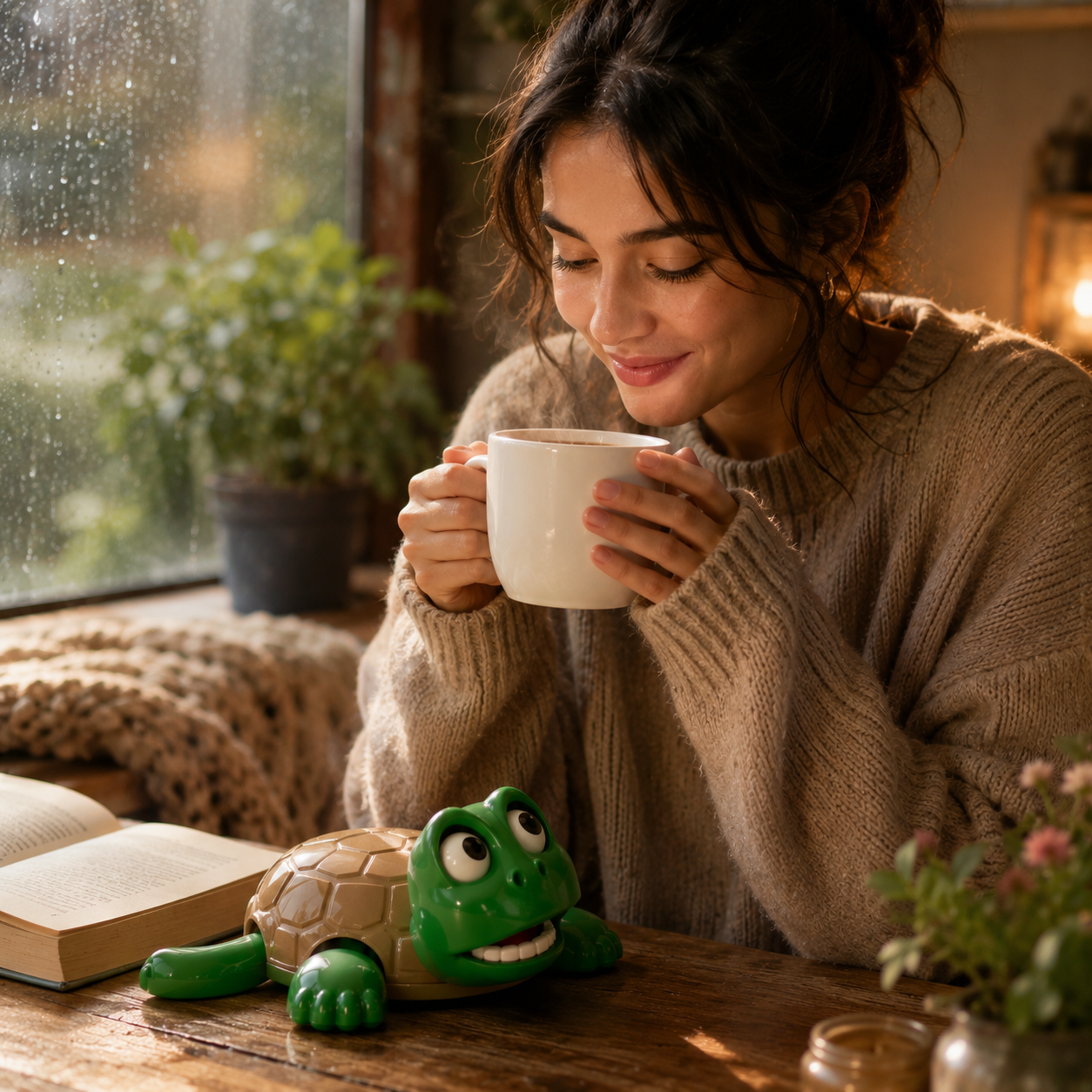 Shellmate™ Turtle Coffee Coaster